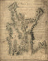 A Map of the Bay of Narraganset With the Islands Therein and Part of the Country Adjacent 1777 by Relic Map Company