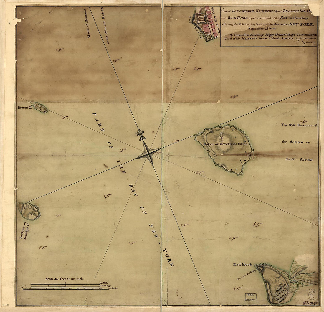 This old map of Plan of Governor&