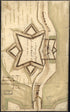 A Temporary Project for a Star Redout sic to Contain 150 Men 1778 by Relic Map Company