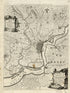 A Map of That Part of Pensylvania Now the Principle sic Seat of War In America, Wherein May Be Seen the Situation of Philadelphia, Red Bank, Mud Island, & Germantown 1777 by Relic Map Company