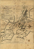 York Et Des Etats 1776 by Relic Map Company