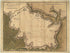 Plan Des Ouvrages De Portsmouth En Virginie 1781 by Relic Map Company