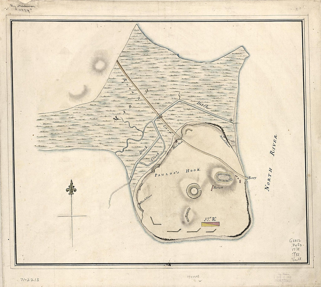 This old map of Plan of Paulus&