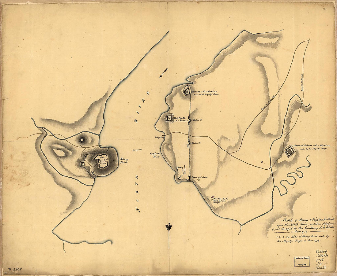 This old map of Sketch of Stoney &amp; Verplank&