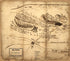 Country Between North River and Croton River 1776 by Relic Map Company