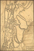 Skecth sic of the Road From Kings Bridge to White Plains in 1778 by Relic Map Company