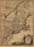 Carte Du Théatre De La Guerre Actuel Entre Les Anglais Et Les Treize Colonies Unies De L&