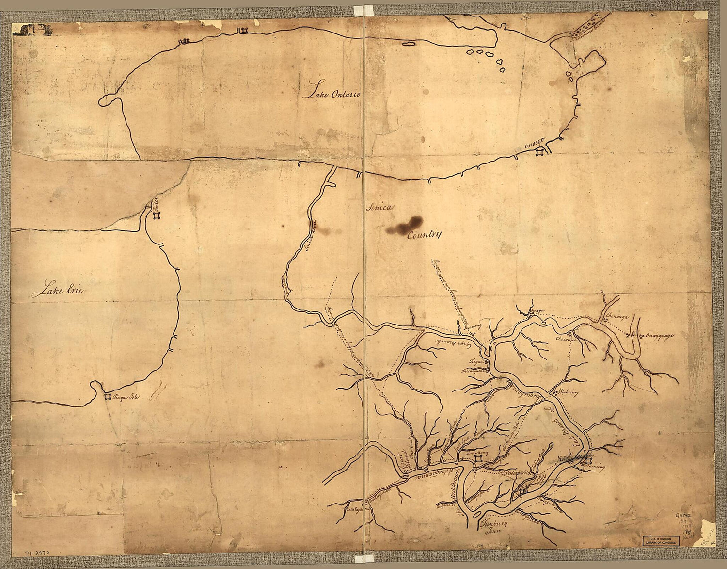 This old map of Plan of Part of Western Front from 1778 was created by  in 1778