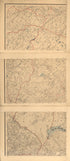 中俄交界全圖, China and Russia Border Map in 1890 by Relic Map Company