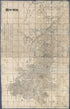陕西全图 /, Complete Map of Shaanxi Province in 1864 by Relic Map Company