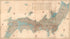 Zōtei Dai Nihon Kokugun Yochi Rotei Zenzu Zen (増訂大日本國郡輿地路程全圖全 /, Dai Nihon Kokugun Yochi Rotei Zenzu) 1852 by Relic Map Company