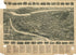Aero View of Port Jervis, New York 1920 by Relic Map Company