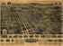 Aero View of Bangor, Pennsylvania 1918 by Relic Map Company