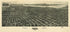 Aero View of Tulsa, Oklahoma 1918 by Relic Map Company