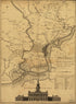 A Plan of the City and Environs of Philadelphia 1777 by Relic Map Company
