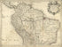 Carte De La Terre Ferme, Du Perou, Du Bresil Et Du Pays Des Amazones 1718 by Relic Map Company