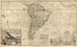 This Map of South America, According to the Newest and Most Exact Observations 1712 by Relic Map Company