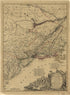 Carte Du Théatre De La Guerre Actuel Entre Les Anglais Et Les Trieze Colonies Unies De L&