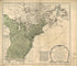The United States of America With the British Possessions of Canada, Nova Scotia, & of Newfoundland, Divided With the French; and the Spanish Territories of Louisiana and Florida According to the Preliminary Articles of Peace Signed at Versailles the ... by Relic Map Company