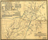 Map of the Boston & Woonsocket Rail Road Routes Compiled from the State Map, and the Plans of the Different Surveys Returned to the Joint Standing Committee On Railroads & Canals 1847 by Relic Map Company