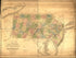 Map of New Jersey and Pennsylvania Exhibiting the Post Offices, Post Roads, Canals, Railroads, & C in 1839 by Relic Map Company