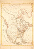 North America in 1815 by Relic Map Company