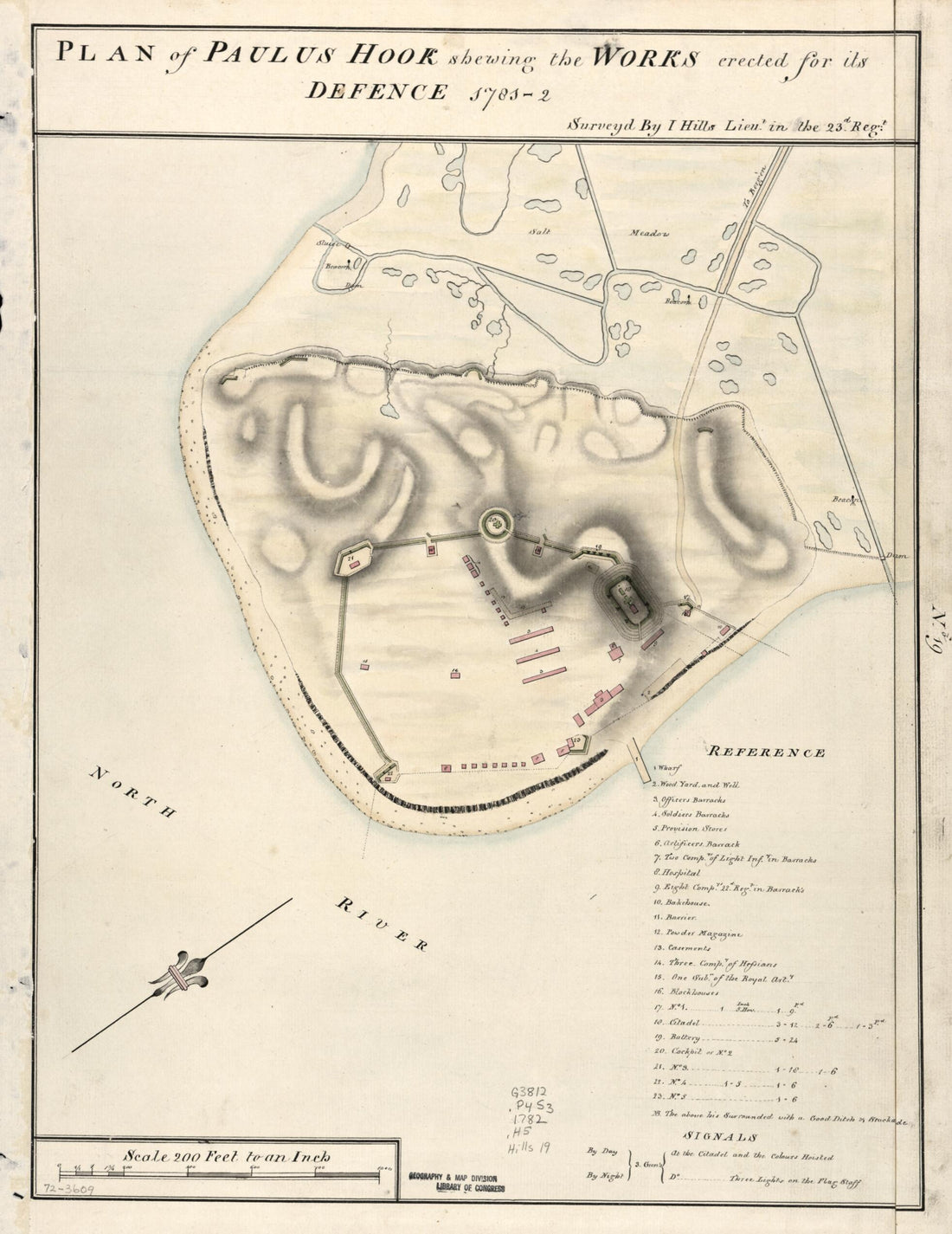 This old map of 2 from 1782 was created by John Hills, Benjamin Morgan in 1782