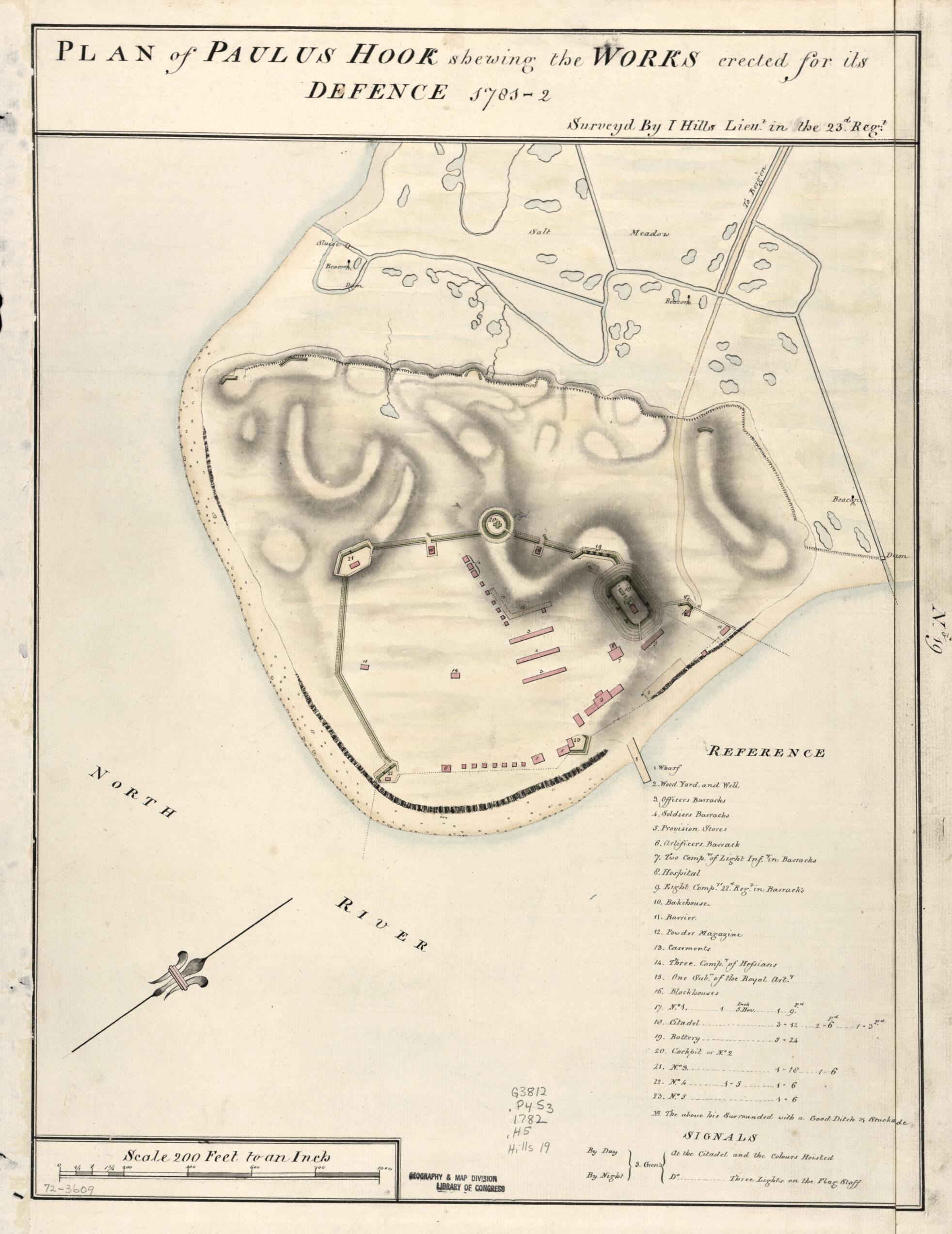 This old map of 2 from 1782 was created by John Hills, Benjamin Morgan in 1782