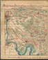Map Showing Position Union and Rebel Armies 2 P.m. 30th June : and the Routes of Advance of Enemy On the Union Army at White Oak Swamp Creek Va 06-30 by Relic Map Company