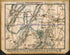 Map Showing Vicinity of Battlefield of Antietam Md 1862 by Relic Map Company