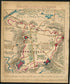Plan of Works Erected at Centreville, Va., by Union Forces. Under Direction of Genl. Barnard Chief Engineer of Department of Washington 1861 by Relic Map Company