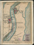 Map Showing the Defenses of the Mississippi Below New Orleans and Farragut&