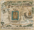 Plan of Rebel Redoubt and Barracks at Camp Misery : Surveyed April 11th 1862 04-11 by Relic Map Company