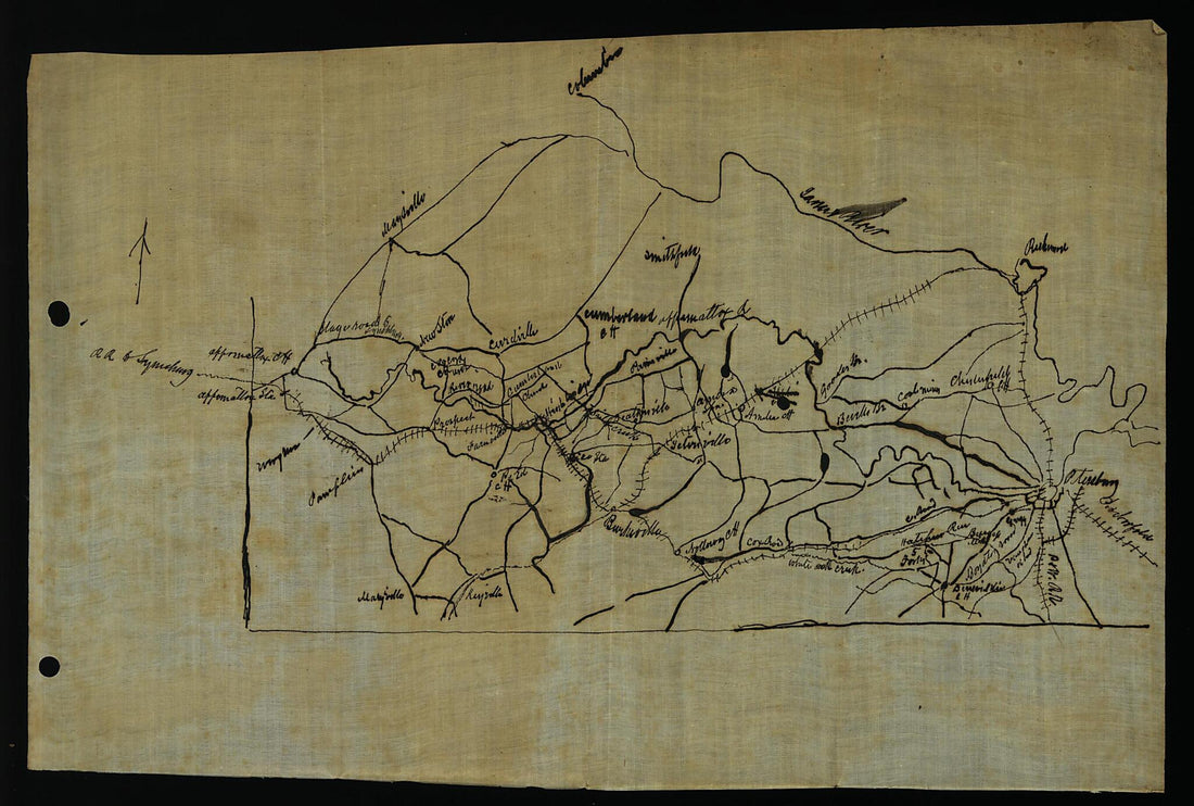 This old map of Map of Lee&