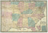 Phelps & Watson Historical and Military Map of the Border & Southern States in 1866 by Relic Map Company
