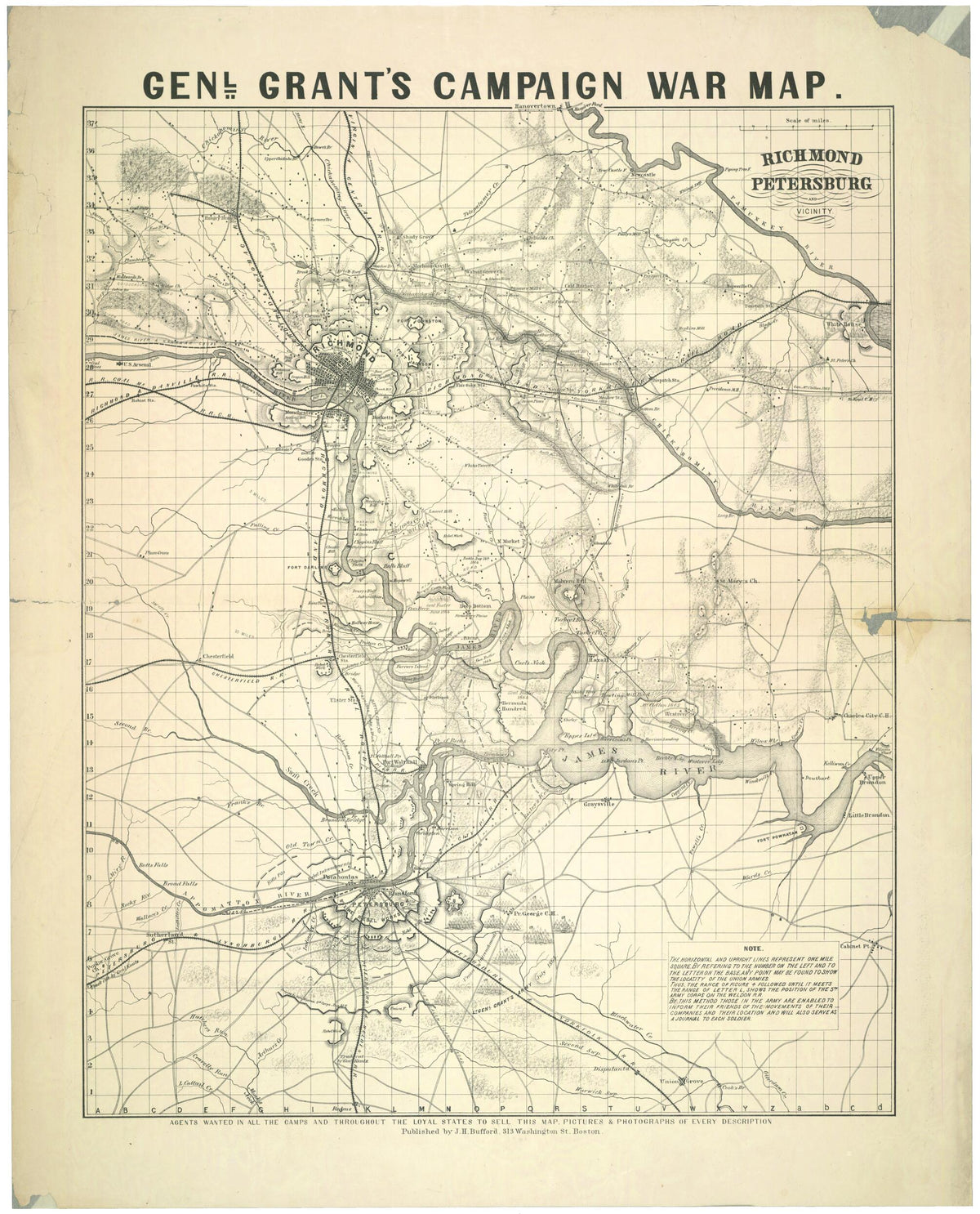 Richmond, Petersburg, and Vicinity Genl. Grant&