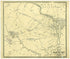 Map of the Seat of War Showing the Battles of July 18th & 21st, 1861 by Relic Map Company