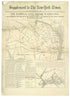 York Times : New York, Saturday, December 7, 1861. (Map Exhibiting the Defences of the National Capital and Positions of the Several Divisions of the Grand Union Army) by Relic Map Company