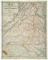 Map of Eastern Virginia and North Carolina from the United States Coast Survey 1864 by Relic Map Company