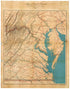 Map of Eastern Virginia, 1862 by Relic Map Company