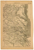 Map of the Seat of War In Virginia : Showing the Theatre of Operations of Gens. Hooker, Dix, and Keyes, and the Scene of Gen. Stoneman&