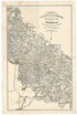 Map of the Vicinity of Richmond, and Part of the Peninsula 1864 by Relic Map Company