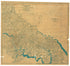 Map of the Vicinity of Richmond and Part of the Peninsula in 1864 by Relic Map Company