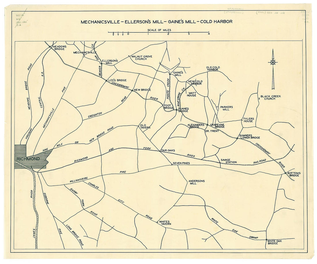 This old map of Ellerson&