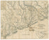 Map of the Seat of War, In South Carolina, and Georgia 1861 by Relic Map Company