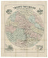 Thirty Five Miles Around Richmond, Va 1867 by Relic Map Company