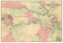 Map Showing the Location of Battle Fields of Virginia (Battle Fields of Virginia, Battlefield of Virginia) 1898 by Relic Map Company