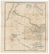 Map of the Seat of War Showing the Battles of July 18th, 21st & Oct. 21st 1861 by Relic Map Company