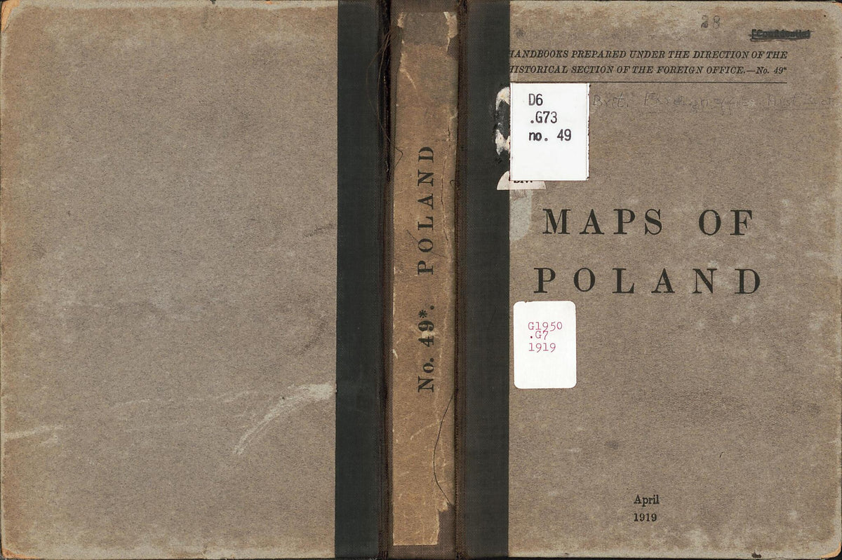 Maps of Poland 1919 by Relic Map Company