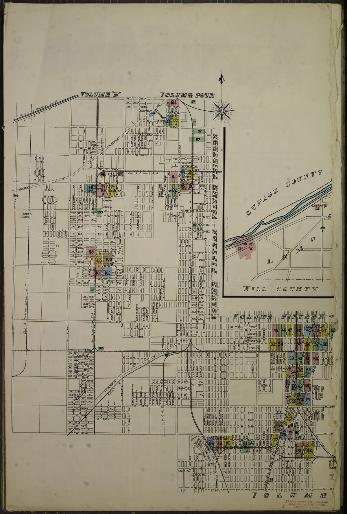 A Map of Township (No. 14) In the 7th Range of Townships, In the County of Ontario, and State of New York : Situate &amp; Bounded Westerly On the Geneseo River, Northwardly On Lake Ontario, Easterly On the Gerundigut Bay, &amp; South On the North Line of Town... by Relic Map Company
